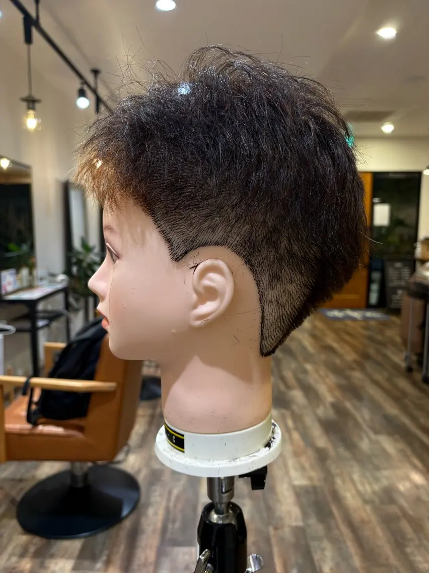 ショート メンズ こやなぎ れいなのヘアスタイル
