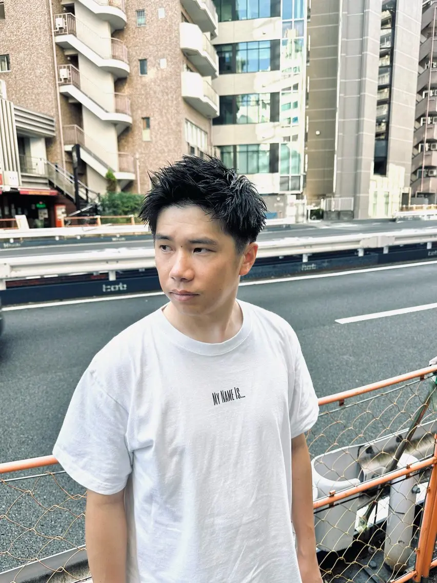 メンズカット+シャンプーブローの写真