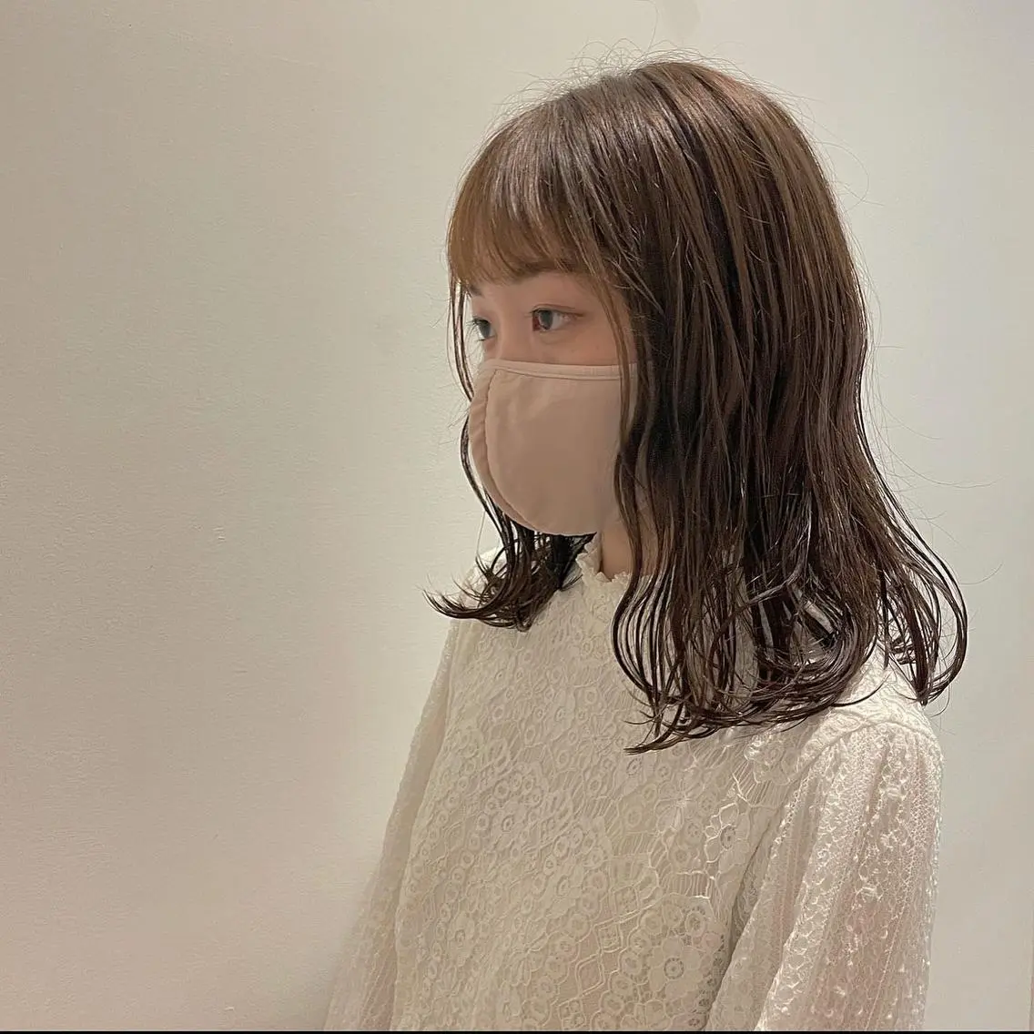 ミディアム ヘアアレンジ sherry/R 三川町　川口真里奈のヘアスタイル