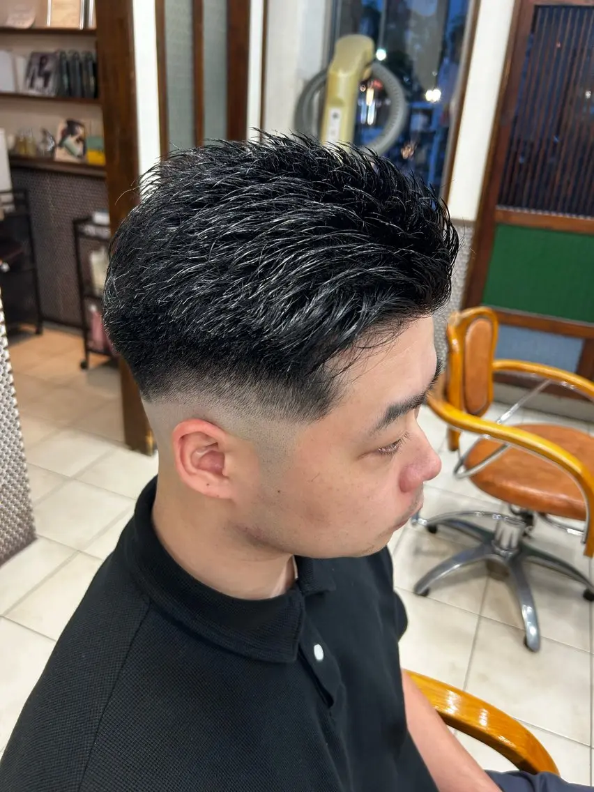 メンズ カット ヘッドスパ メンズ特化/カット: パーマ🔥REO🔥のヘアスタイル