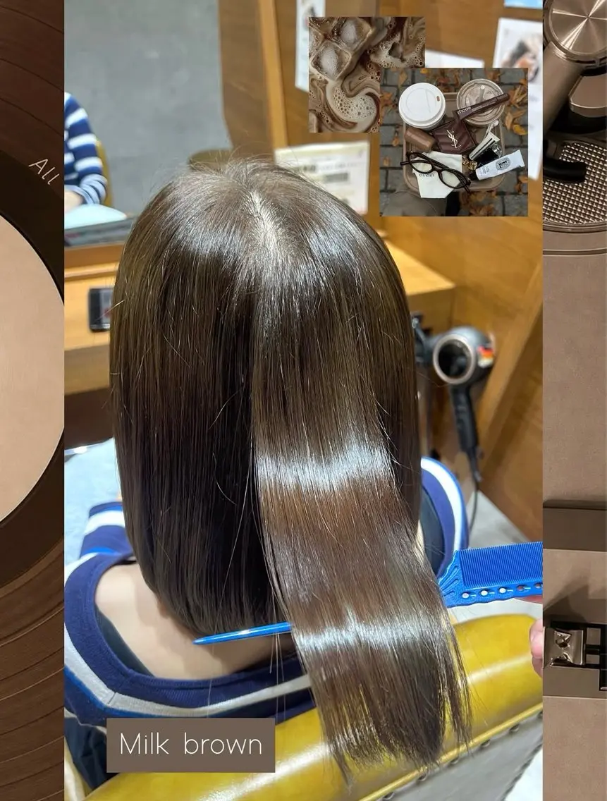 ミディアム カラー ブラウンカラー 透明感カラー 髪質改善 ヘアカラー トリートメント 🌺モデル募集中🥥 𝘈𝘺𝘢𝘯𝘦のヘアスタイル