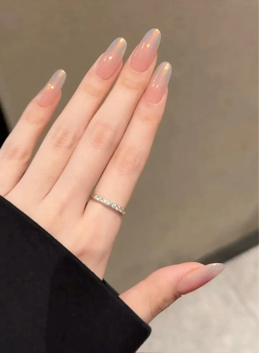 ネイル 韓国ネイル 持ち込み ニュアンスネイル ネイルチップ ハンドネイル RINN ANA.CHUOのネイルデザイン