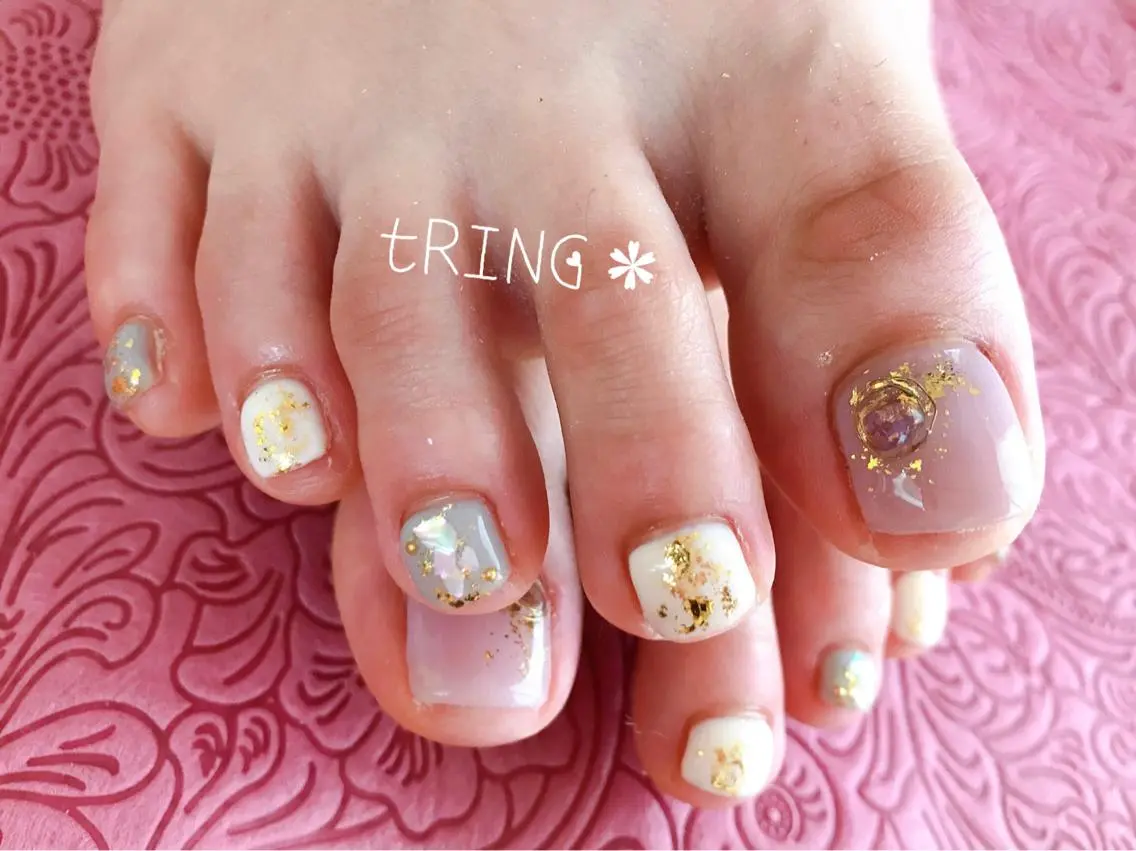 ネイル tRING* しいの木台のネイルデザイン
