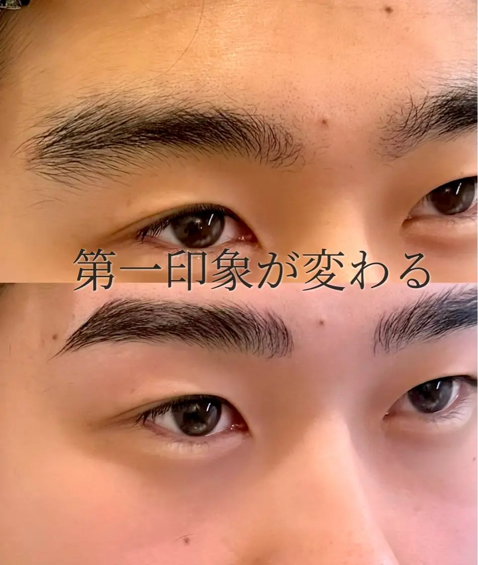 メンズ アイブロウ メンズアイブロウ ワックス脱毛 眉カット その他(アイブロウ) 渋谷・表参道サロン yukaの眉毛・アイブロウイメージ