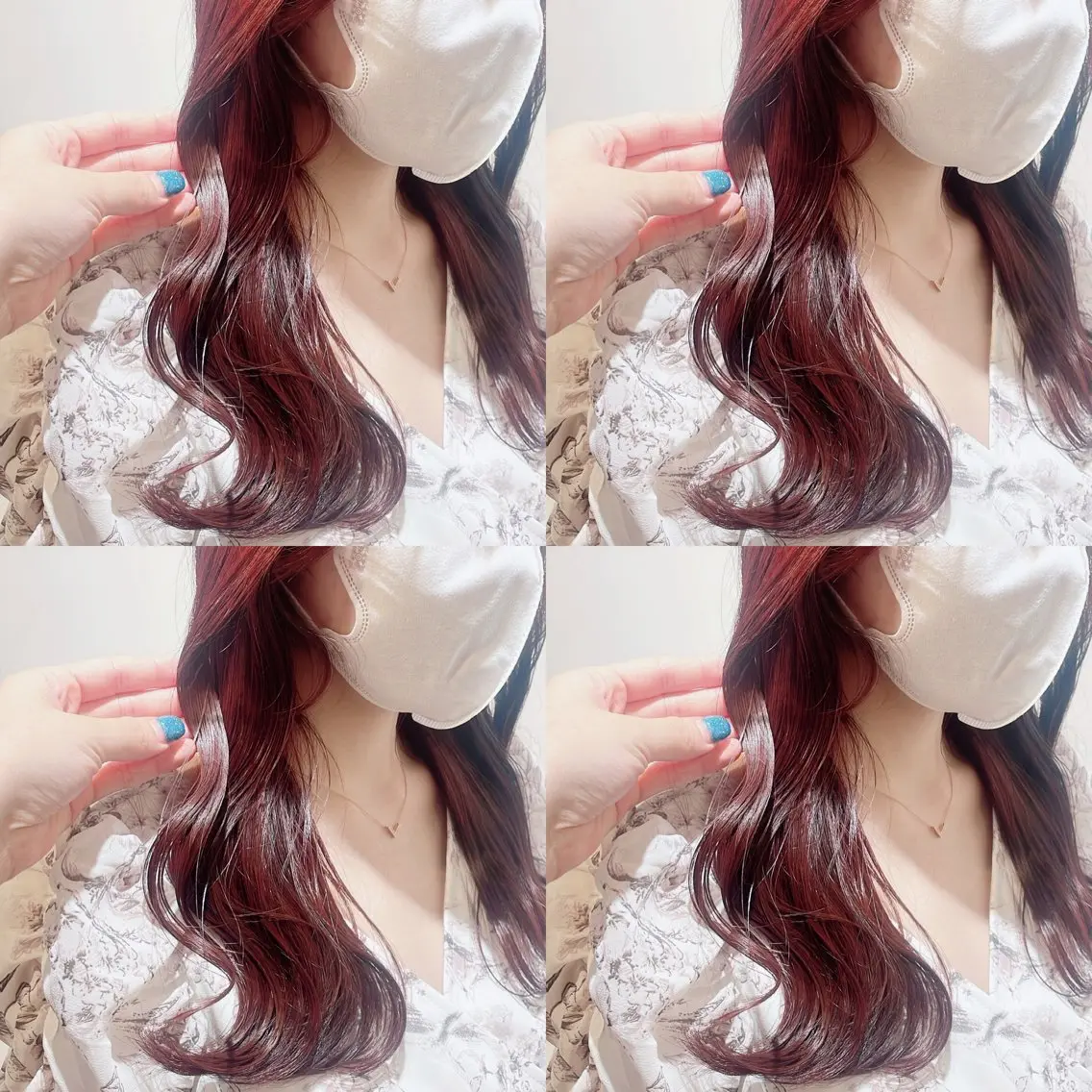 ミディアム カラー Minami. 🩵 再現性特化ヘアのヘアスタイル