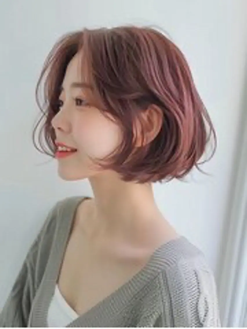 ショート 藤井 菜緒のヘアスタイル