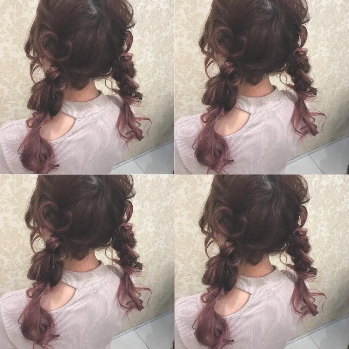 セミロング ヘアアレンジ ヘアセット 🌷MAYU 🌷のヘアスタイル