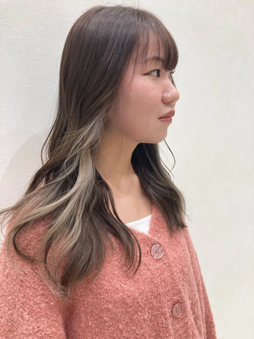 ロング カラー インナーカラー LIPPUL / さくらのヘアスタイル