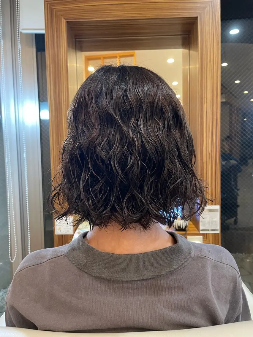 ショート パーマ 本多 美羽のネイルデザイン
