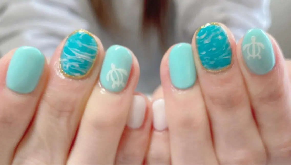ネイル ニュアンスネイル🌈 MYU Nailsのネイルデザイン