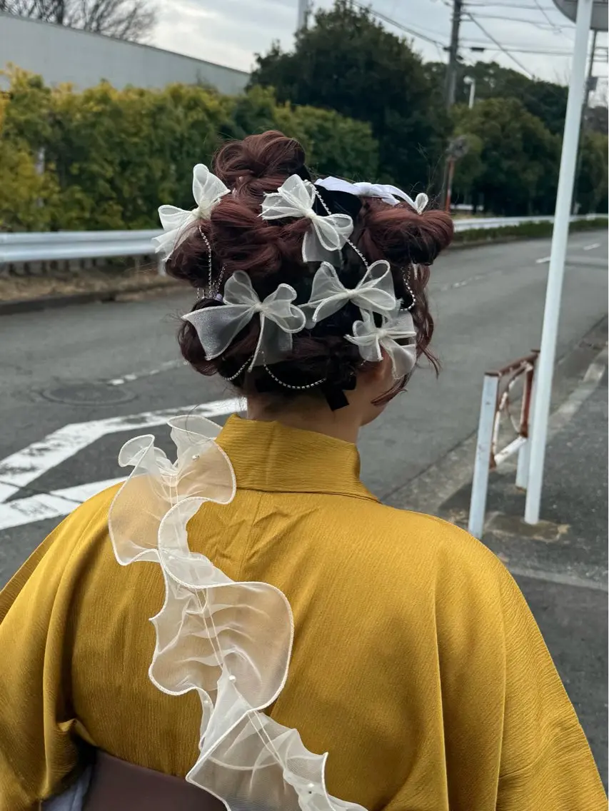 ヘアアレンジ ヘアセット アヤネ🧚 横浜美容師🎶のヘアスタイル