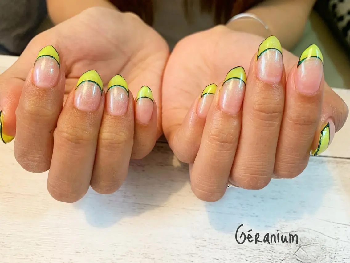 ネイル アートネイル ハンドネイル GéRanium Harukaのネイルデザイン