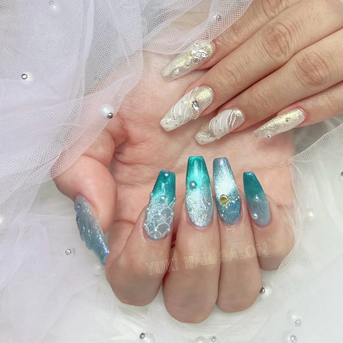 ネイル ハンドネイル YUKI Nail_❄️のネイルデザイン