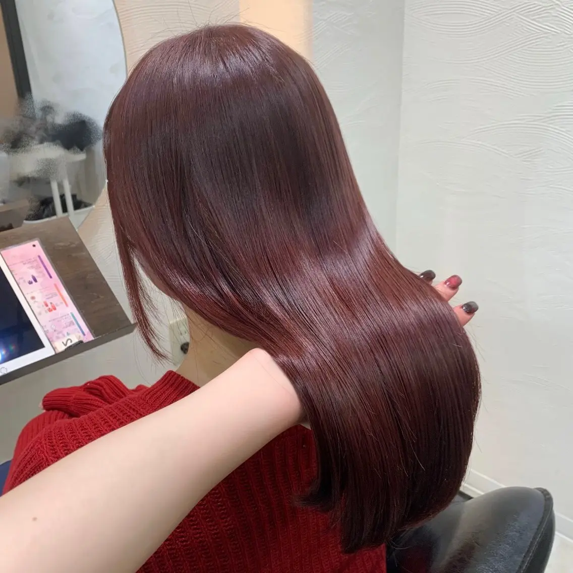 【カラー×トリートメント】ワンカラー＆Aujuaトリートメント🫧⟡.· 髪質に合わせて最適ケアしたい方にピッタリ💍✨の写真