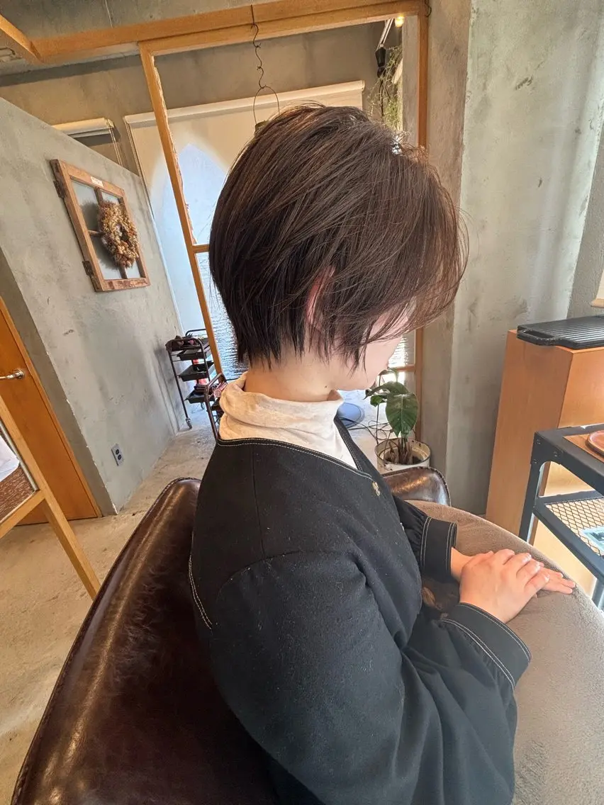 店長のショートカット✂️の写真