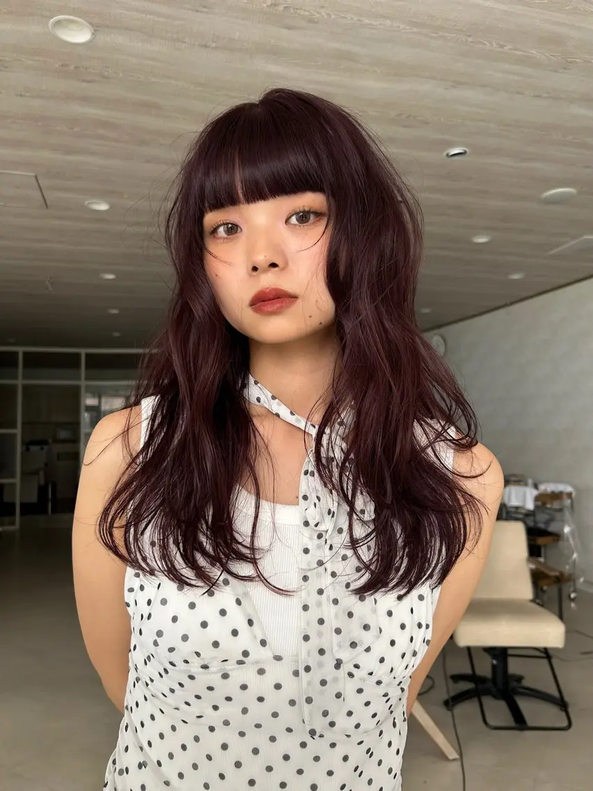 🩵ワンカラー➕カット🩵の写真
