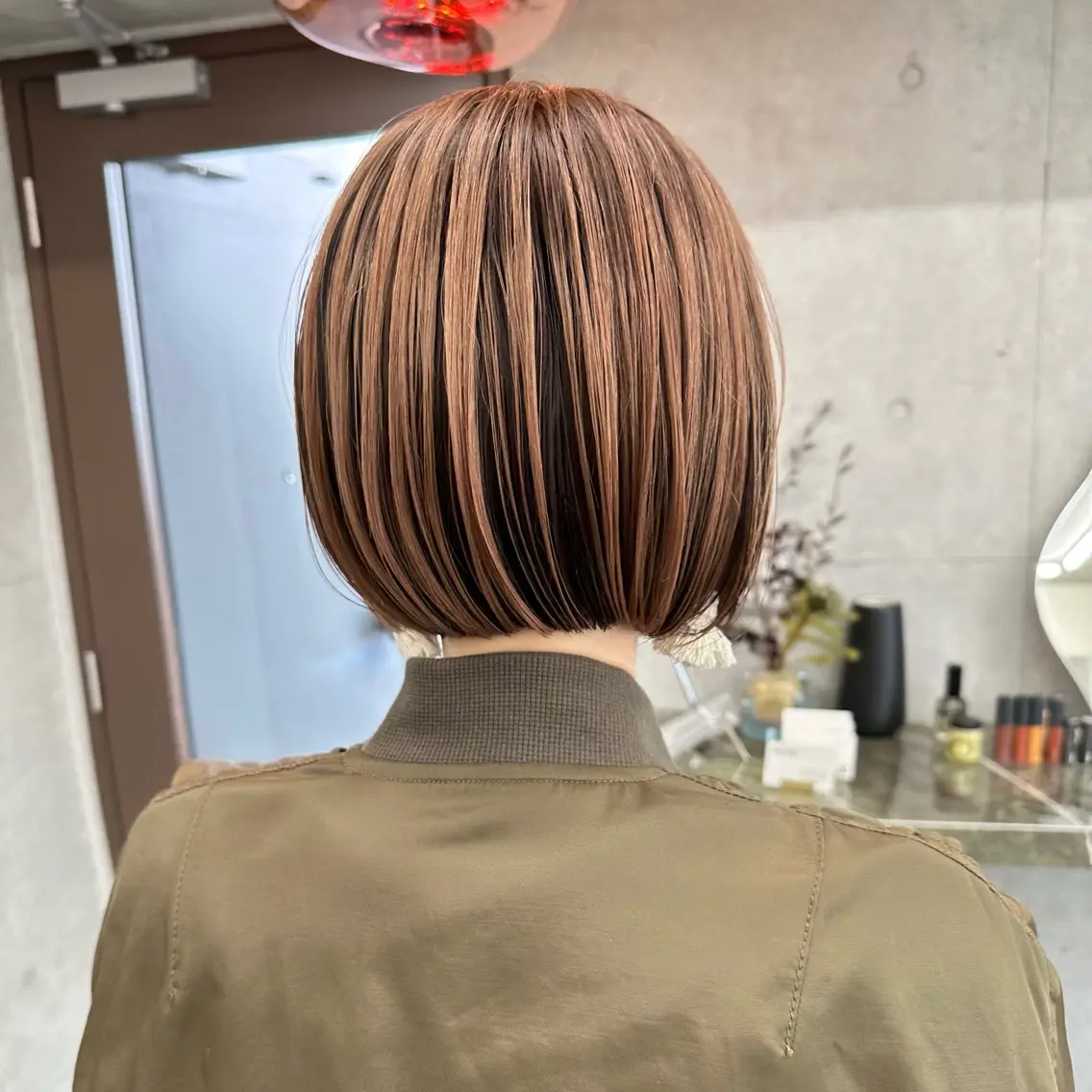 ショート カラー カット ヘアカラー ハイトーンカラー/ さらさのヘアスタイル