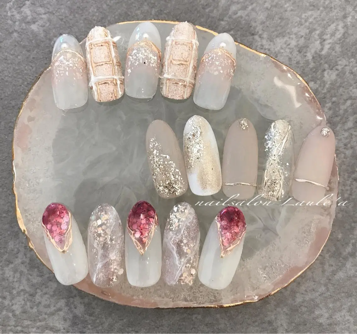 ネイル ハンドネイル nailsalon Laule'aのネイルデザイン