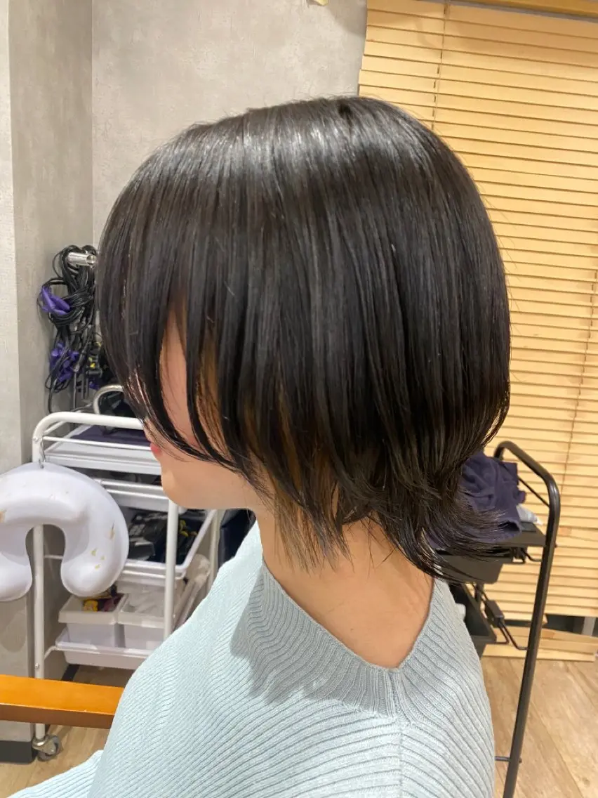 ショート ヘアカラー 🫧透明感カラー🫧 佐野花苗[新宿]のヘアスタイル