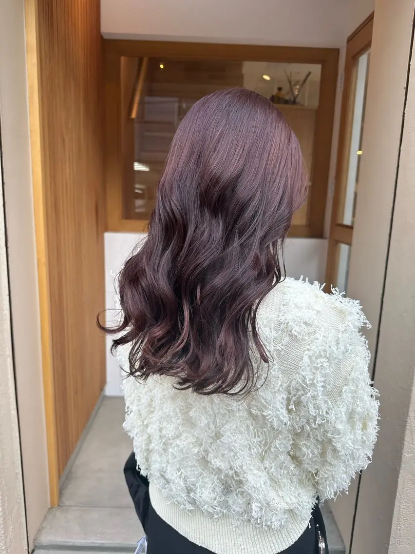セミロング ヘアカラー newi京橋 【noa】のヘアスタイル