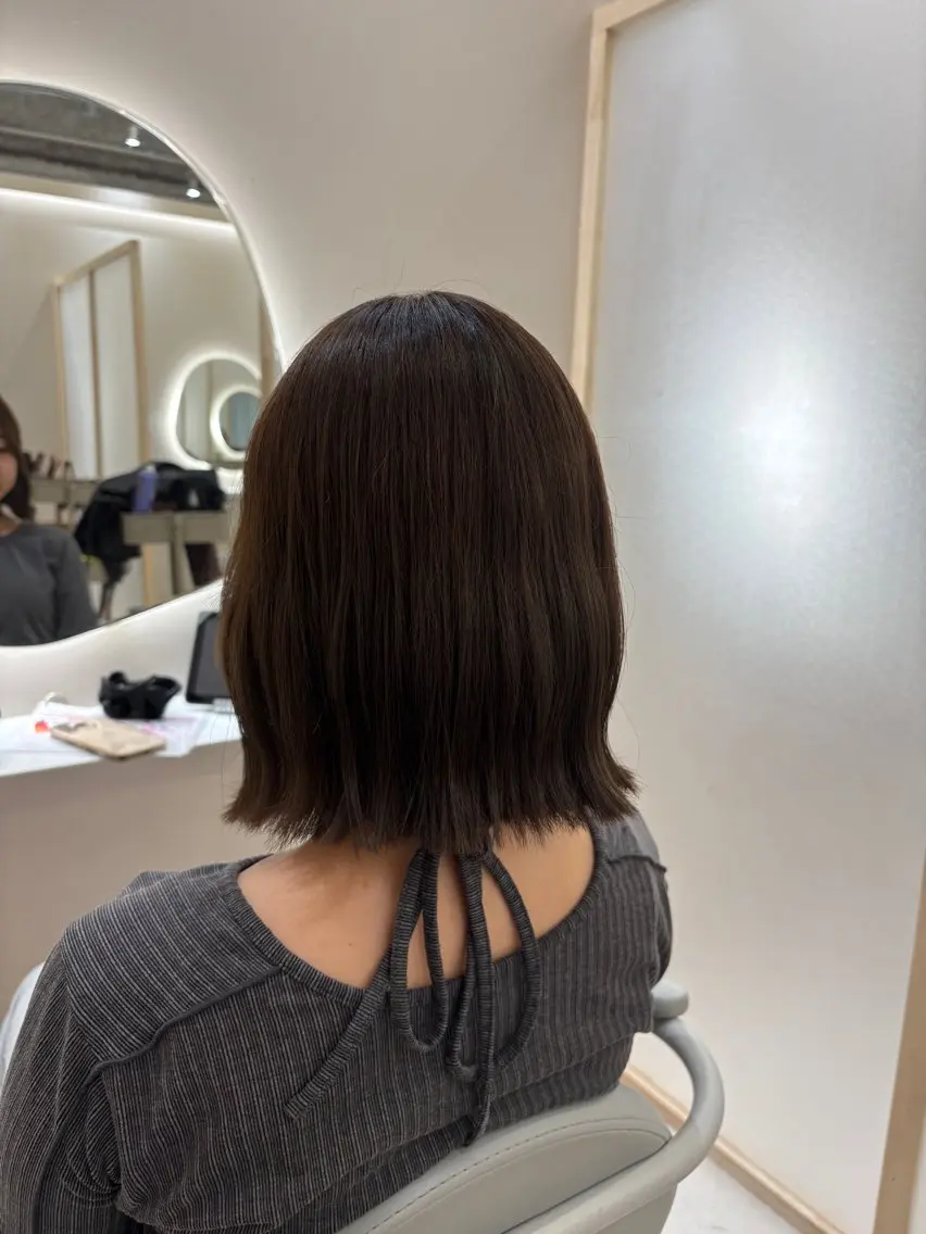 ミディアム ボブ Zina千葉2nd _hikari🤍のヘアスタイル