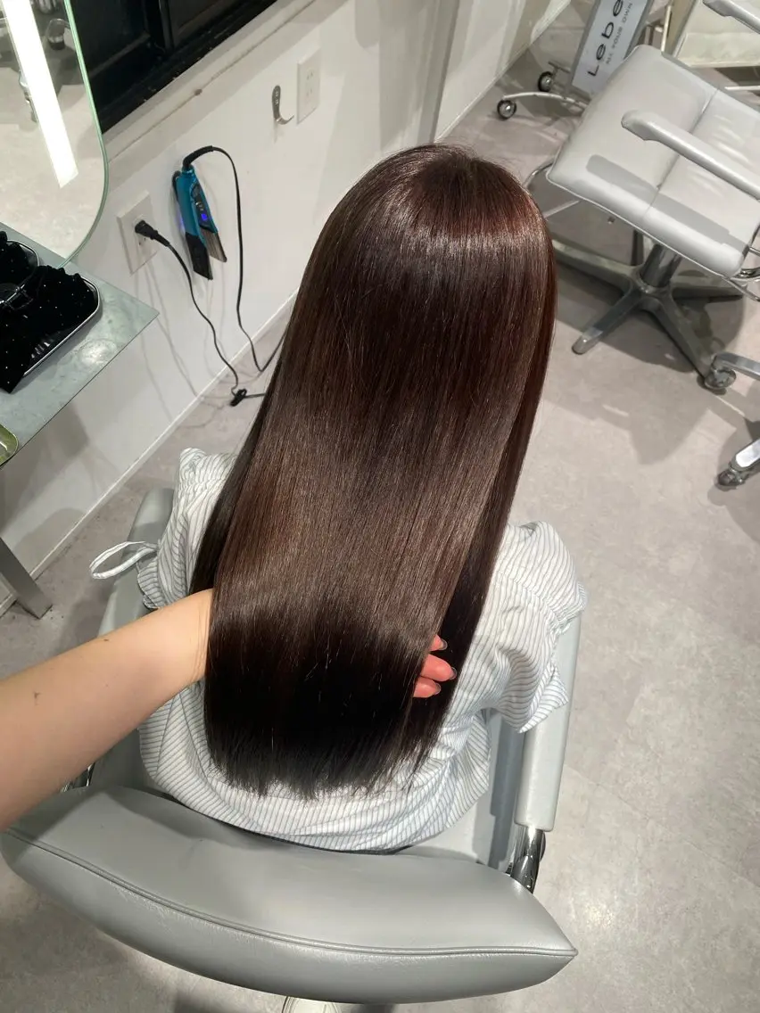 セミロング ヘアカラー 川村 歩夏のヘアスタイル