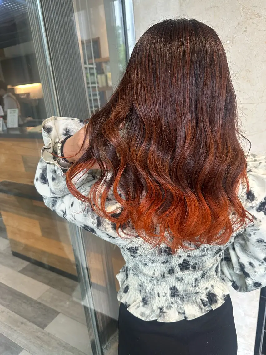 カラー カット ヘアカラー 和田 直也のヘアスタイル
