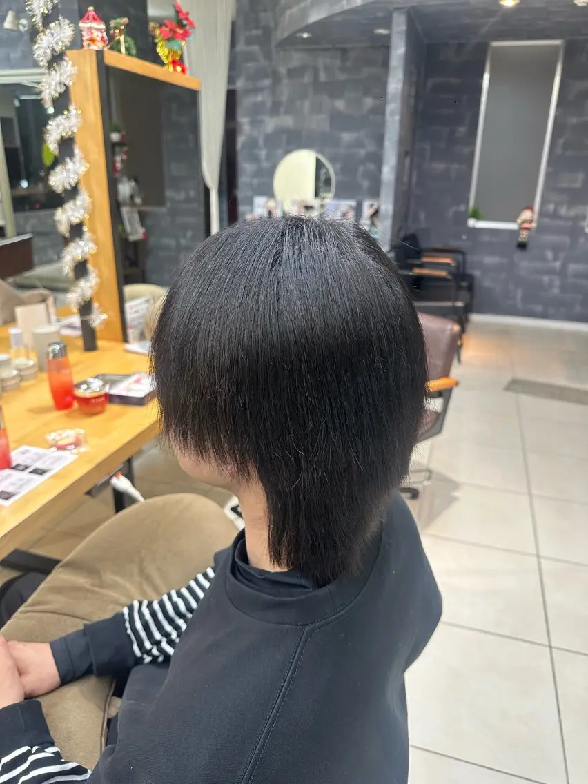 カラー メンズ メンズブリーチ ブリーチ ⭐️佐藤壮也⭐️ 柔らかモテカラー🤎のヘアスタイル