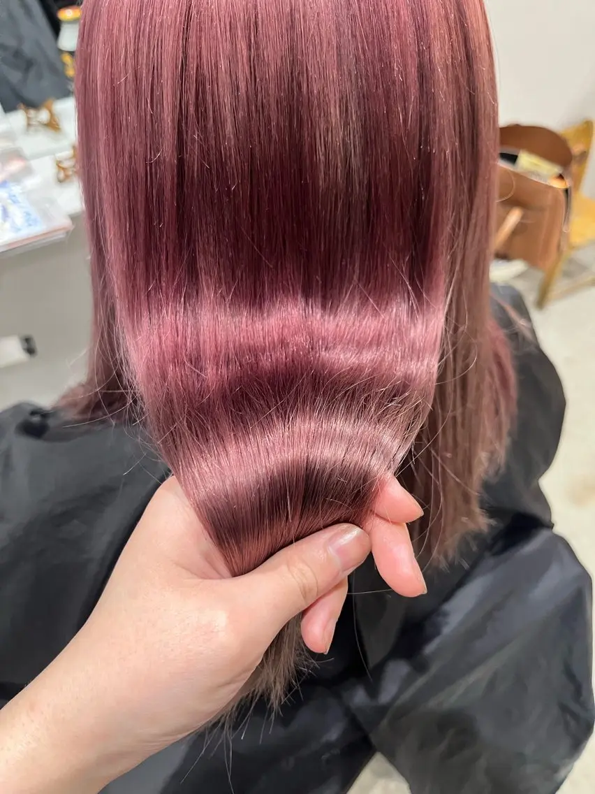 ミディアム ヘアカラー 🍎sun/sun 学大/ヨーコのヘアスタイル