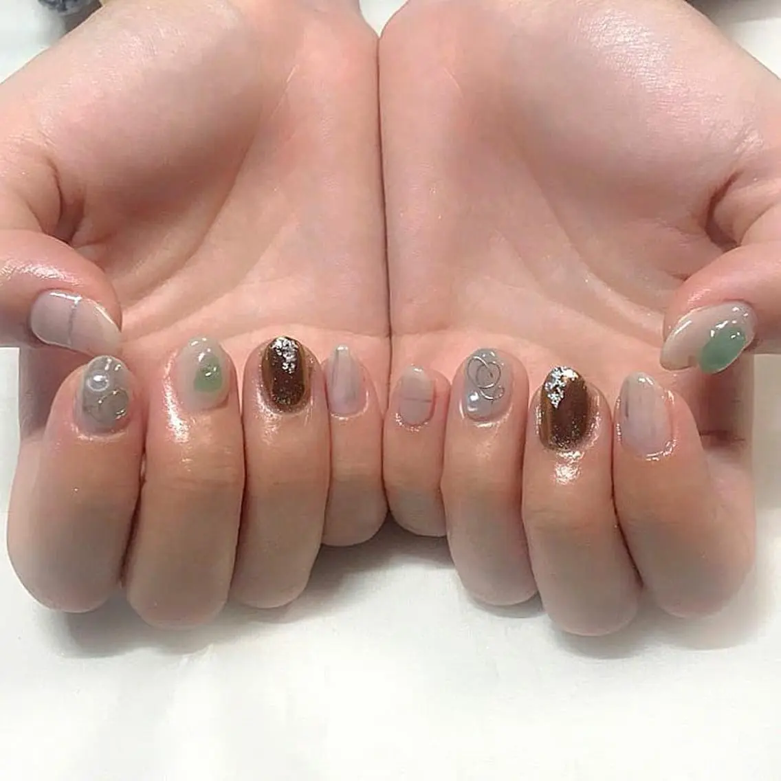 ネイル ハンドネイル ハンドケア lylynail YUUKAのネイルデザイン