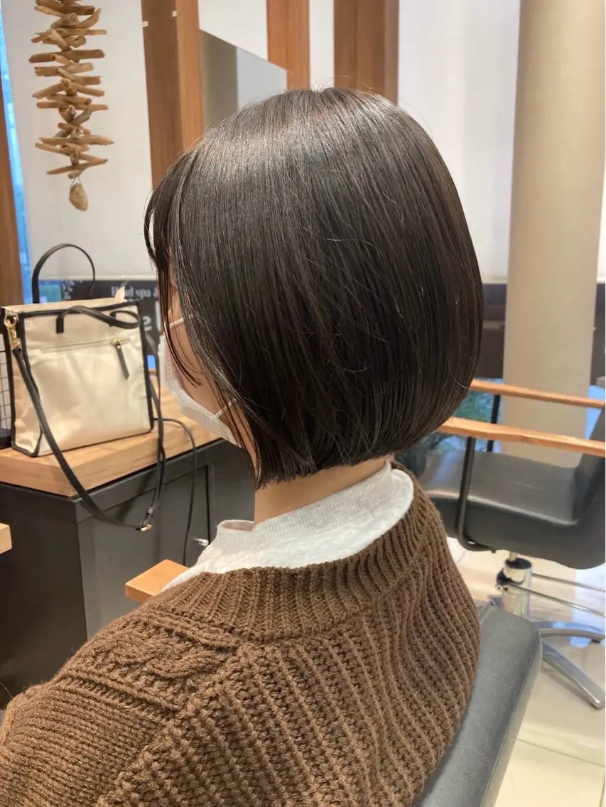 ✂️レディースボブカットモデル✂️ トリートメント付き🧴⚠️補足説明を必ずお読みください。の写真
