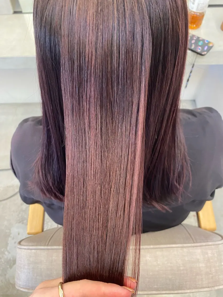 カラー ReAN あおいのヘアスタイル