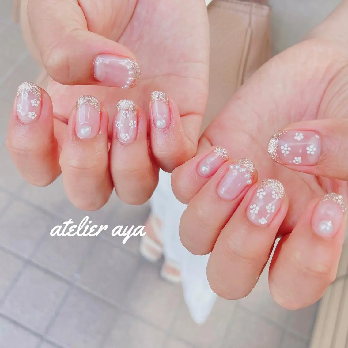 ネイル フレンチネイル 北名古屋♡ ayanaのネイルデザイン