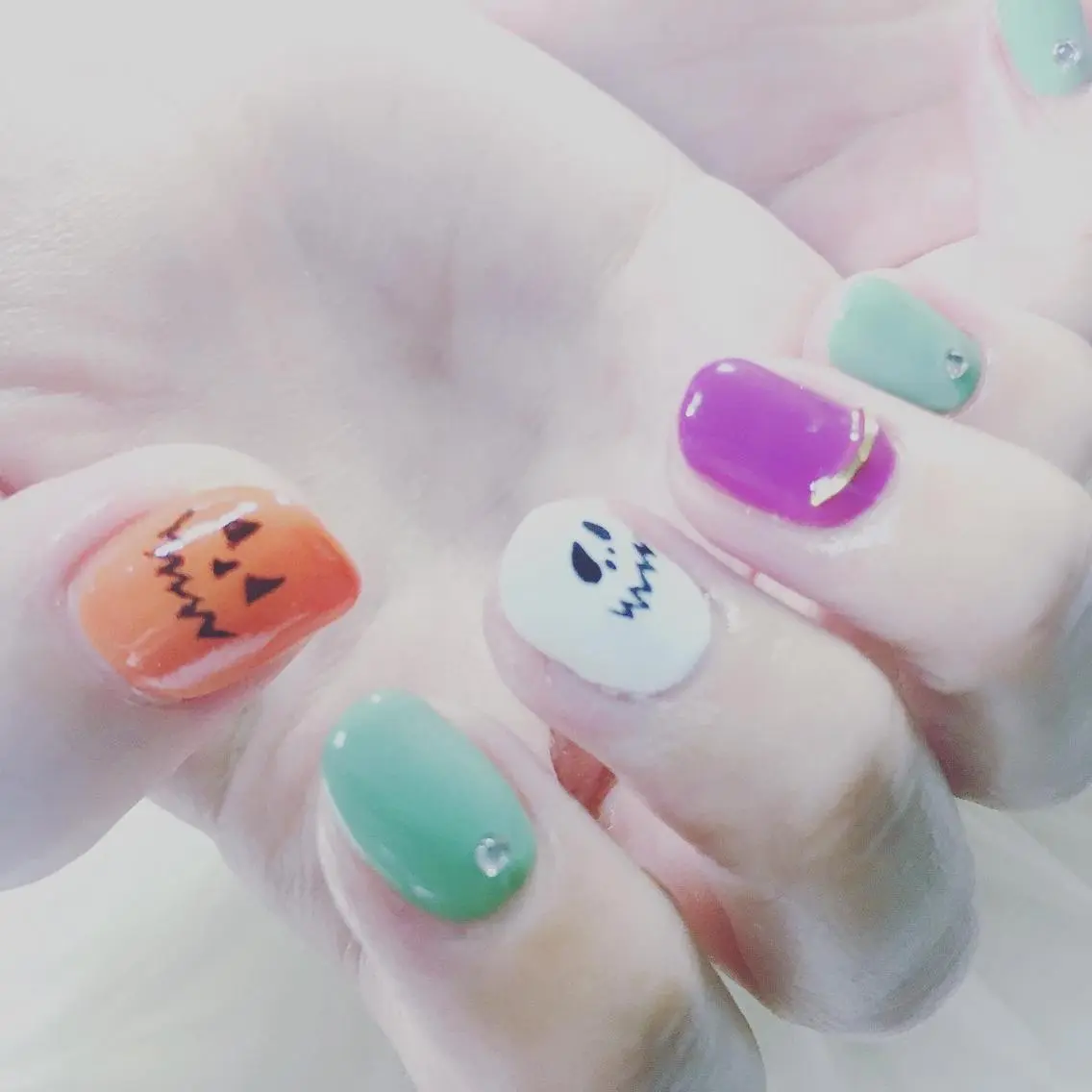 ネイル ハロウィン miwa ミワのネイルデザイン