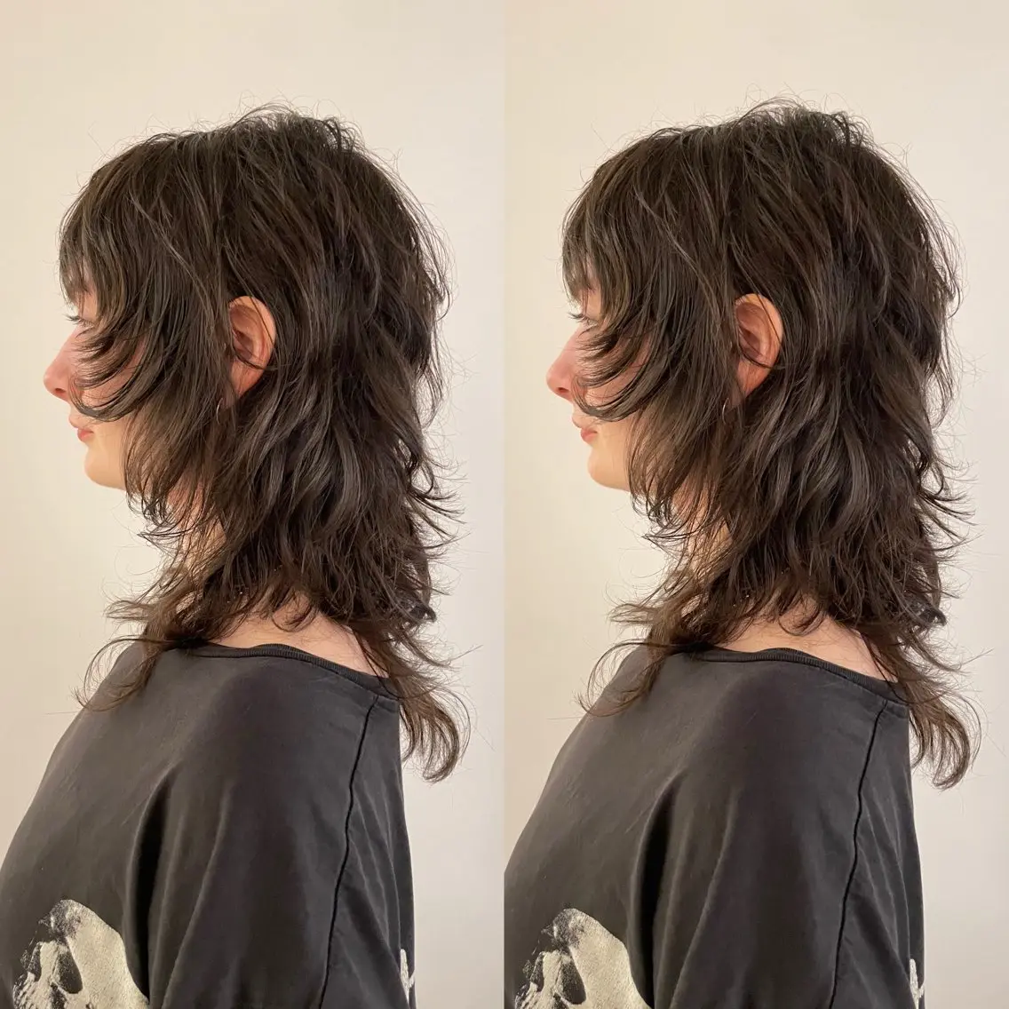 ロング ハイレイヤー レイヤーカット ロング マレットヘア デザインカラー★★★ Haco+shihoのヘアスタイル