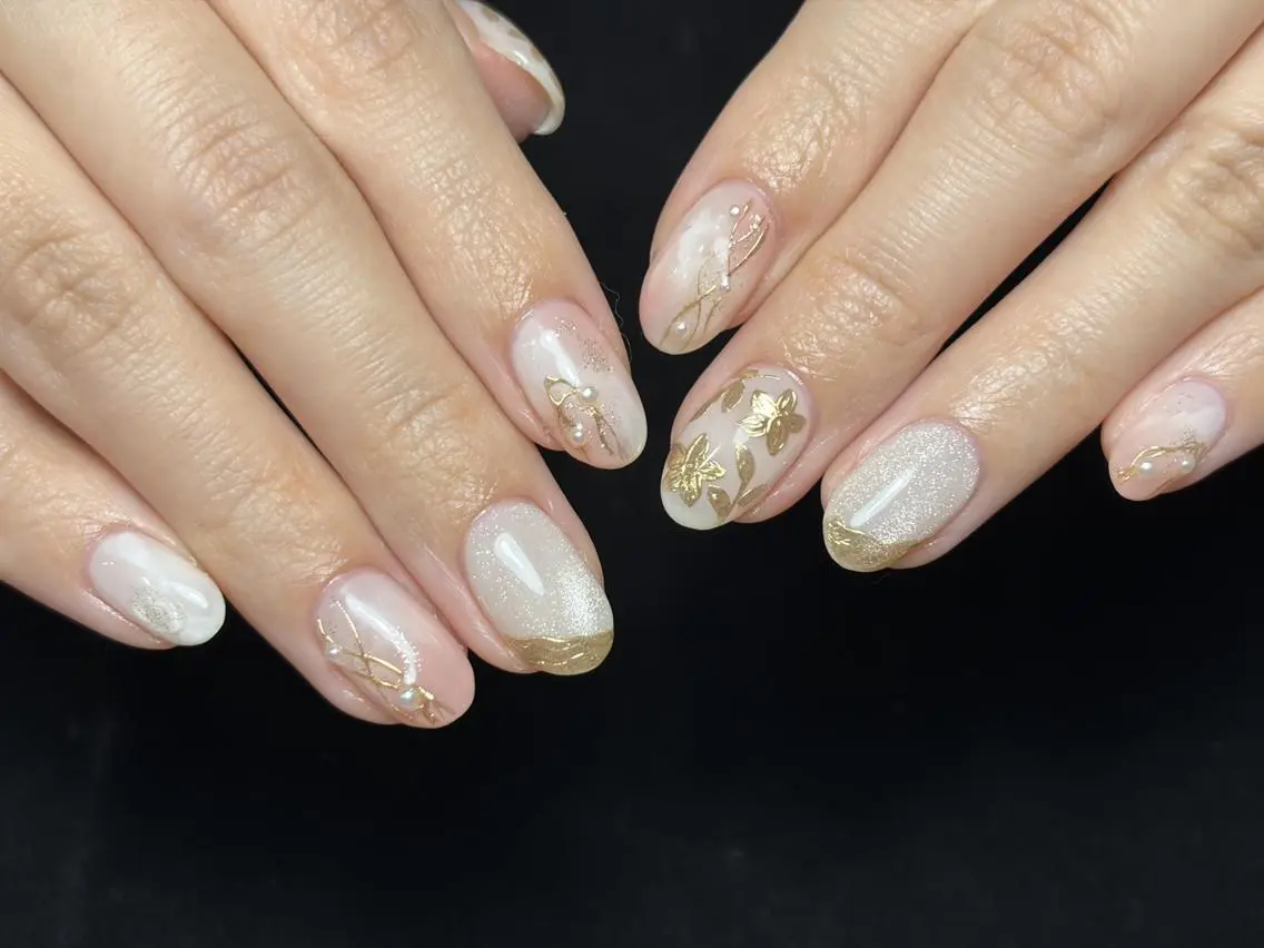 ネイル ハンドネイル Elegant beautyのネイルデザイン