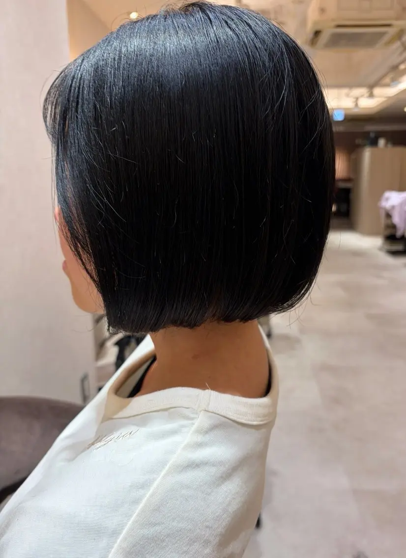 ミディアム ボブ Ha naのヘアスタイル