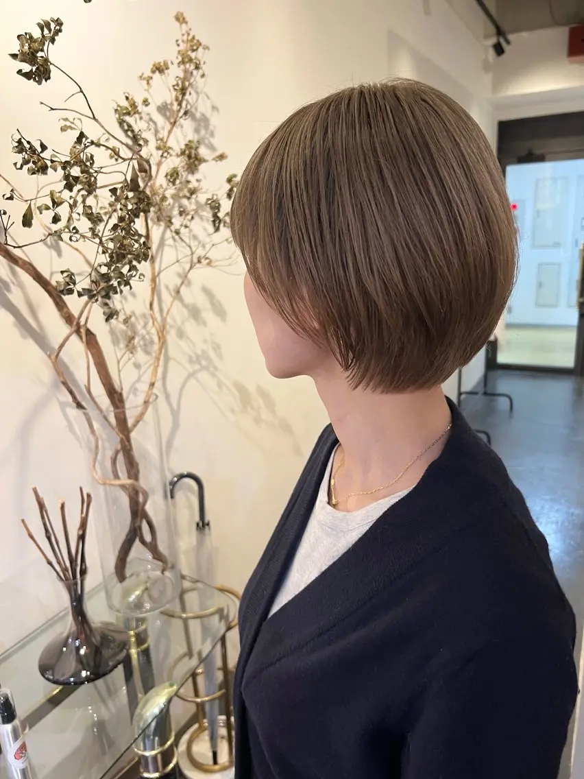カラー ヘアカラー トリートメント SPUR シゲのヘアスタイル