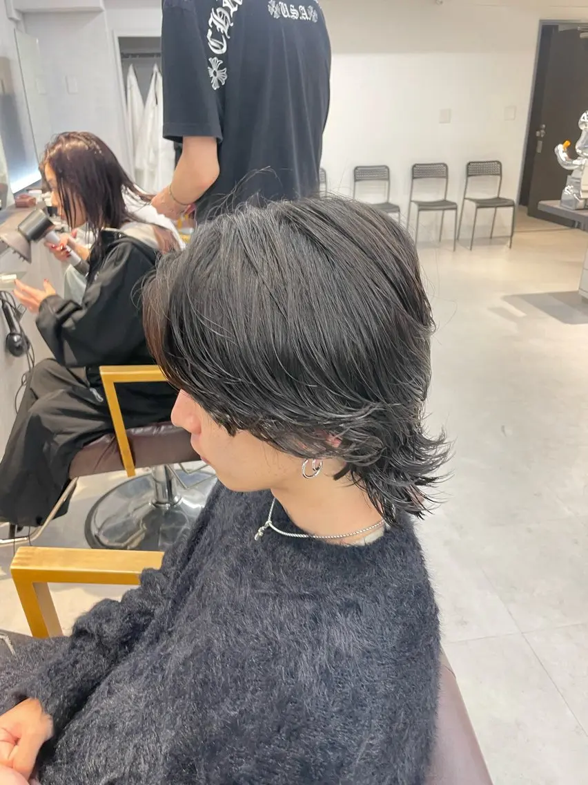 カット+パーマの写真