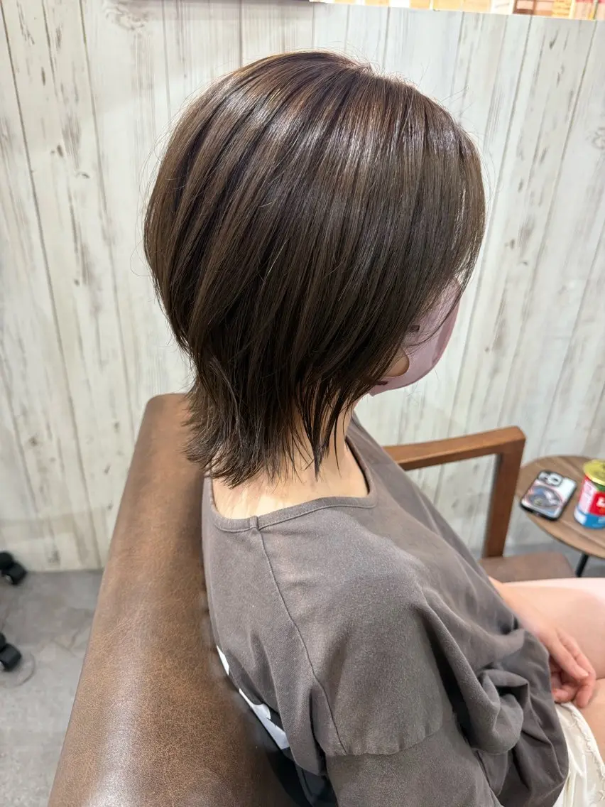 ショート カラー カット ヘアカラー Bish Yanaのヘアスタイル