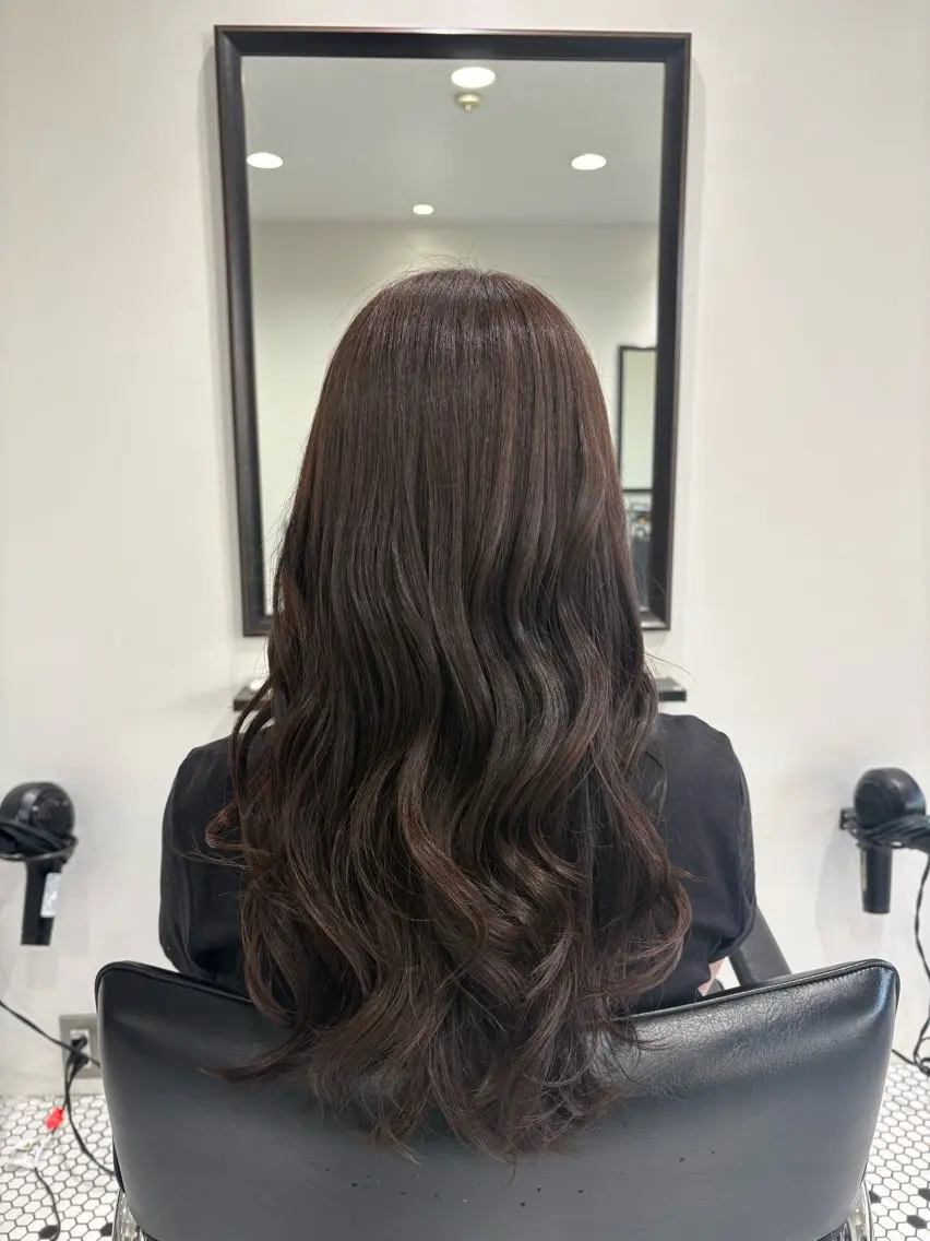 ロング のん🌻髪質改善/ 透明感カラーのヘアスタイル