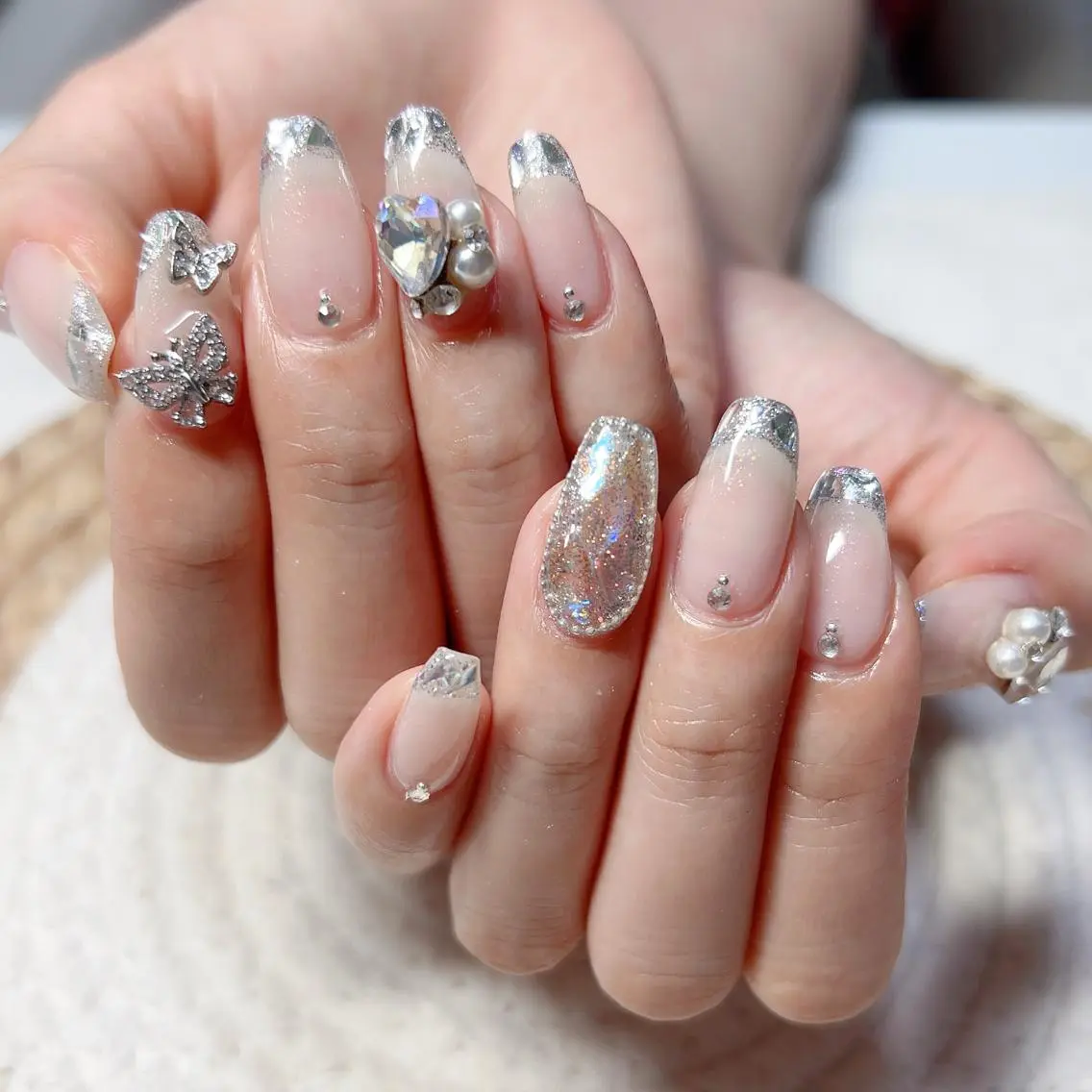 ネイル ハンドネイル M 🌷Nail 長さだし専門店のネイルデザイン