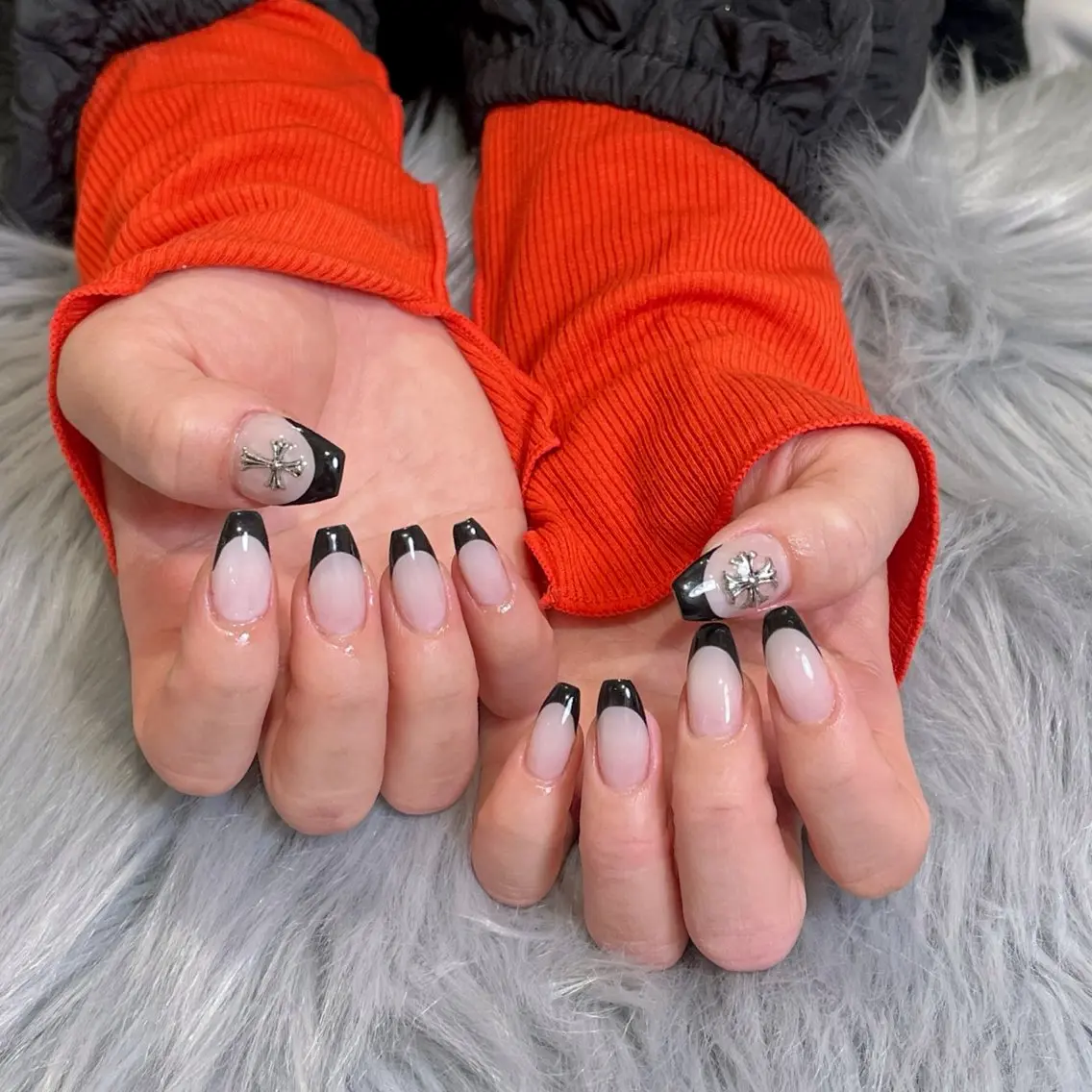ネイル ラメ(グリッター) ハンドネイル RICO Nail パーツつけ放題🌈のネイルデザイン