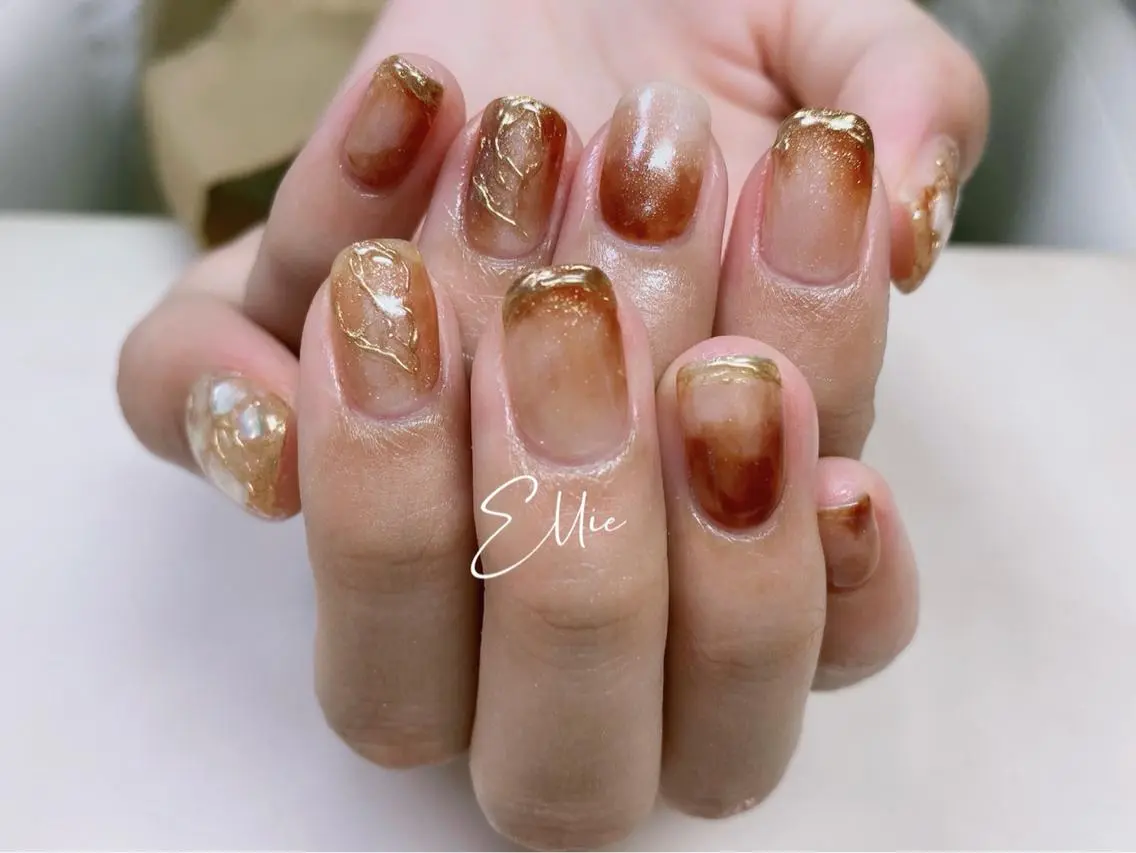 ネイル ハンドネイル ハンドケア 閨匠ビューティサロン 新橋店♡Ellieのネイルデザイン