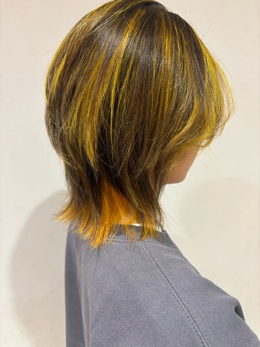 カラー 🌈🌸あおき みちる🌟💗のヘアスタイル