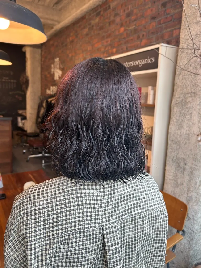 ショート パーマ カット パーマ the BRIDGE 加藤みのりのヘアスタイル