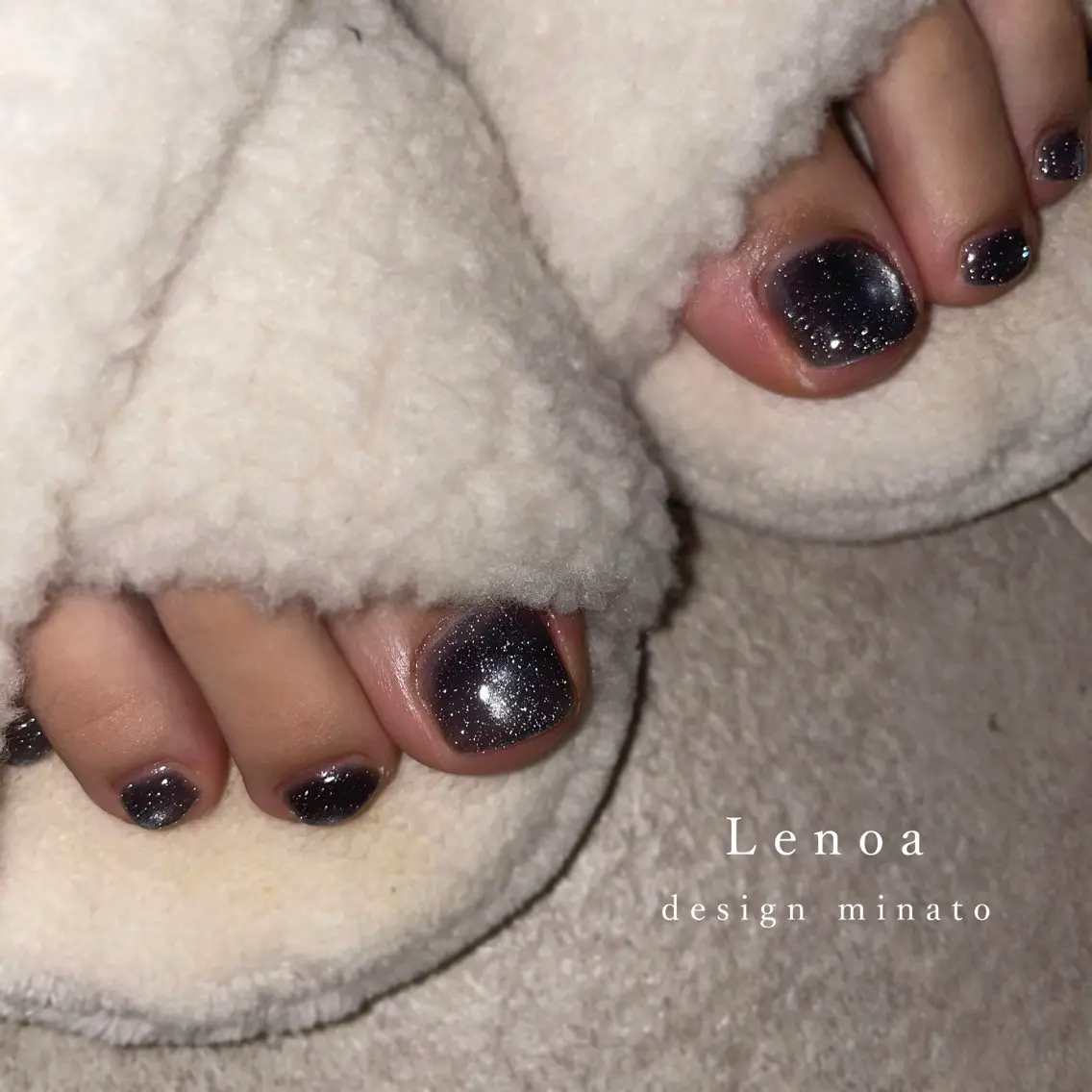 ネイル フットネイル Lenoa minatoのネイルデザイン