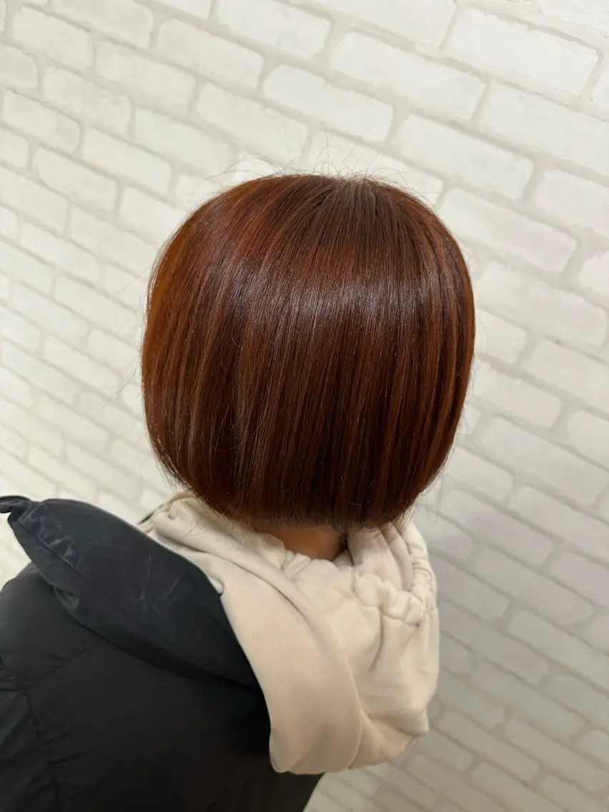 カラー ブラウンカラー オレンジ オレンジブラウン ヘアカラー 🧊阿部 亮太 🧊のヘアスタイル