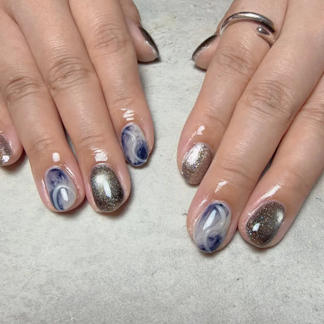 ネイル ハンドネイル r.nail BYα 柳瀬のネイルデザイン