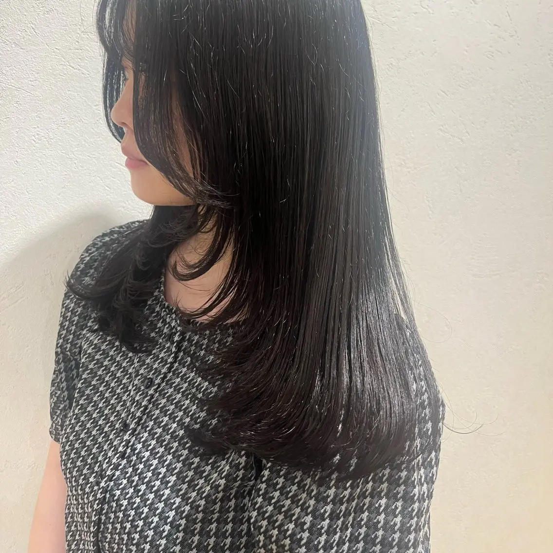 セミロング 藤村 ひよりのヘアスタイル